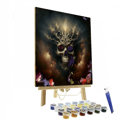 Skull's Mystery Painting By Numbers Kit