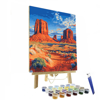 Monument Valley Buttes Paint By Numbers Kits