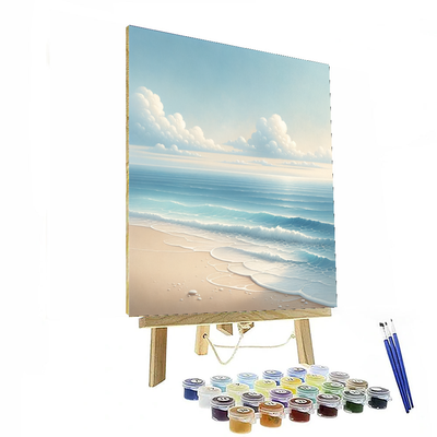 Beach Serenity Paint By Numbers Art