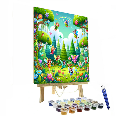 Adventure In A Magic Forest Painting By Numbers Kit