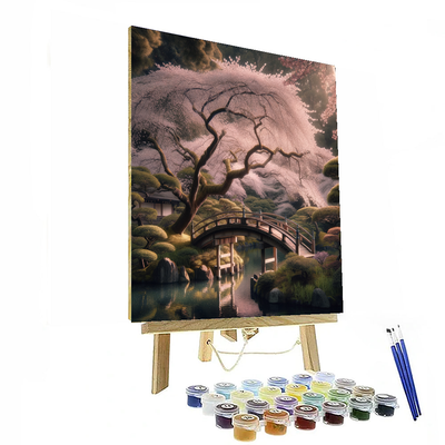 Japanese Blossom DIY Paint By Numbers