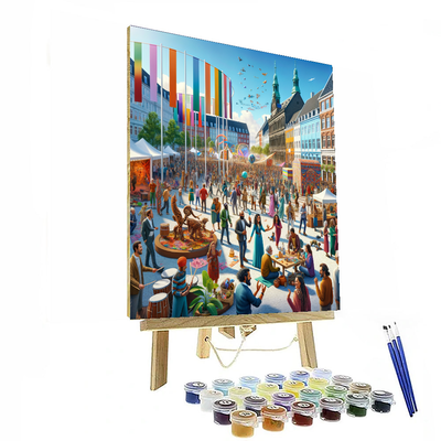 Aarhus Festival - Denmark Painting By Numbers Kit