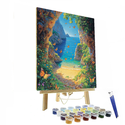 Butterfly Valley - Fethiye Painting Number Kit