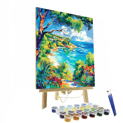 Henri Matisse Inspired Henri's Riviera  Paint By Numbers Kits