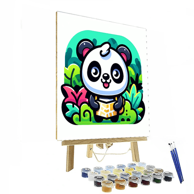 Explorer Panda Paint By Numbers