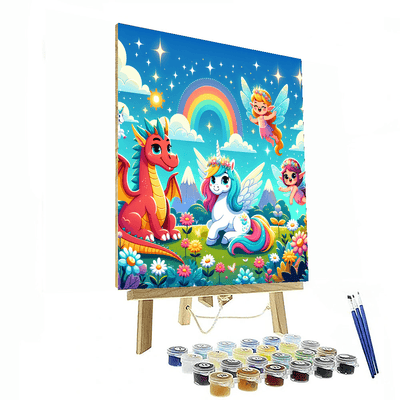 Fantastic Mythical Adventure Painting By Numbers Kit