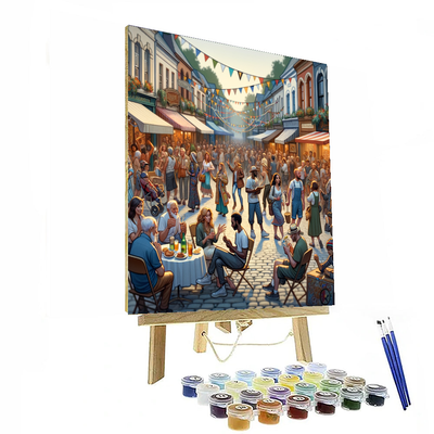 Brighton Festival - United Kingdom Painting Number Kit