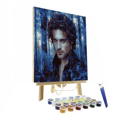 Robert Pattinson: Twilight's Radiant Transition Painting Number Kit