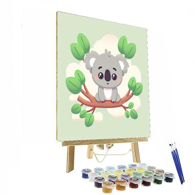 Adventurous Koala Journey Paint By Numbers