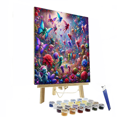 Fantasy Garden Retreat Painting By Numbers Kit