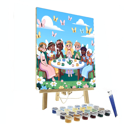 Fairyland Tea Time Painting By Numbers Kit