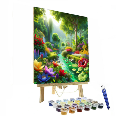 Blooming Oasis Paint By Numbers Kits