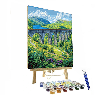 Glenfinnan Viaduct Numbered Painting Kits