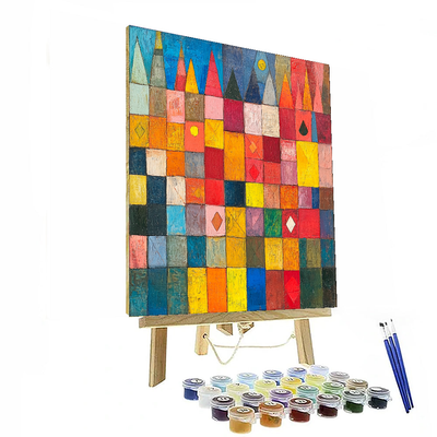 Paul Klee Inspired Colorful Corners  Paint By Color