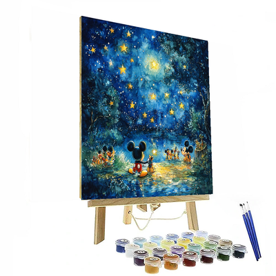 Mickey's Magical Night - Disney Inspired Paint By Number