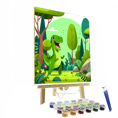 Dino Explorer Paint By Numbers