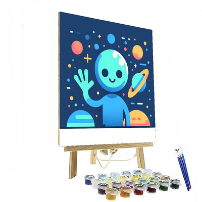 Space Pals Numbered Painting Kits