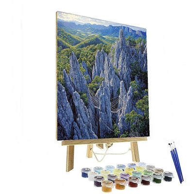 Tsingy De Bemaraha National Park - Madagascar Numbered Painting Kits