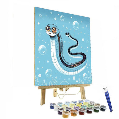 Elusive Eel Painting By Numbers Kit