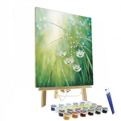 Claude Monet Inspired Glistening Morning Dew  Paint By Numbers Kits