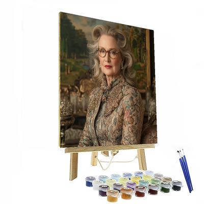 Meryl Streep: The Artistry Of Transformation Paint By Color