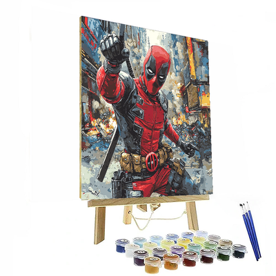 Ryan Reynolds: The Merc With A Heart Of Gold Painting Number Kit