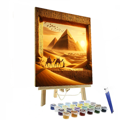 Wonders Of Egypt DIY Paint By Numbers