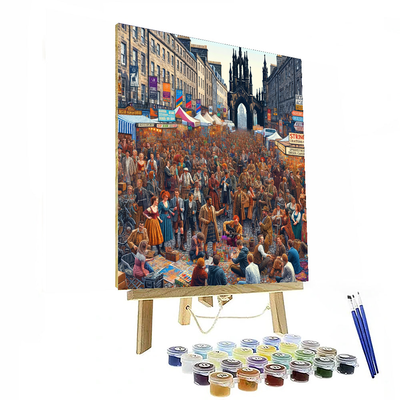 Edinburgh Fringe Festival - Edinburgh Painting By Numbers Kit