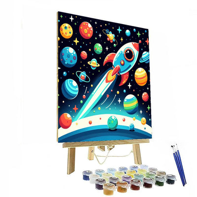 Journey Through Space Numbered Painting Kits