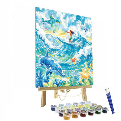 Maui's Ocean Adventure - Disney Inspired Numbered Painting Kits