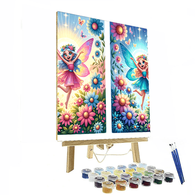 Fairyland Frolics Paint By Numbers Art