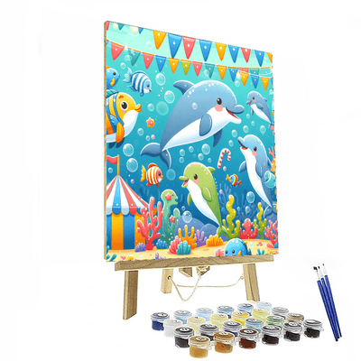 Undersea Carnival Painting Number Kit