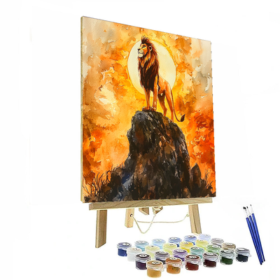 Mufasa's Wisdom - Disney Inspired Numbered Painting Kits