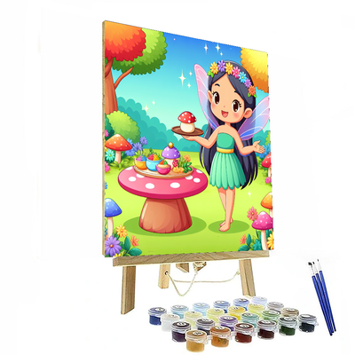 Whimsical Fairy Feast Paint By Numbers