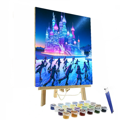 Harbin Ice Festival - Harbin Painting By Numbers Kit