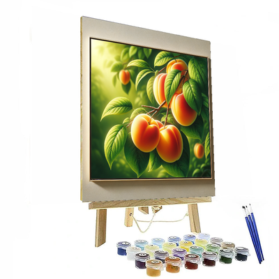 Sweet Peaches Painting Number Kit