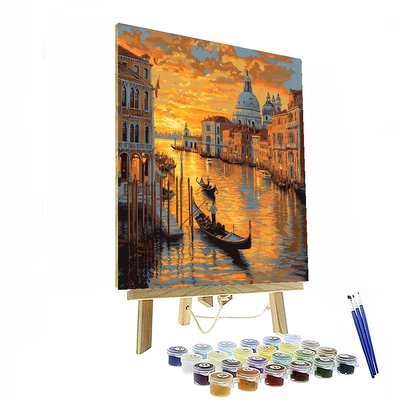 Canaletto Inspired Timeless Architecture  Paint By Numbers Art