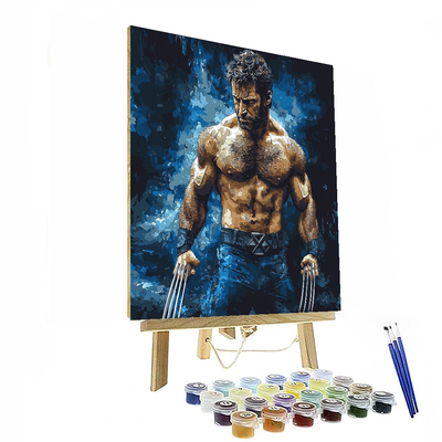 Hugh Jackman: The Unstoppable Force Of The Wolverine Paint By Number