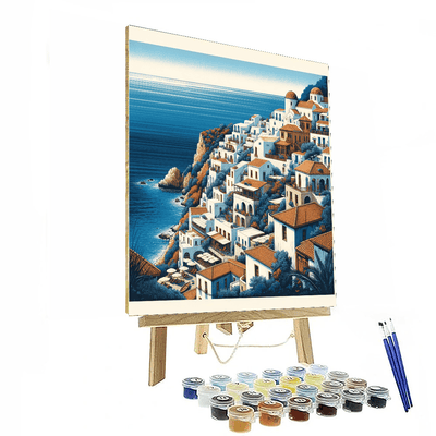 Mediterranean Coastal Bliss Paint By Numbers