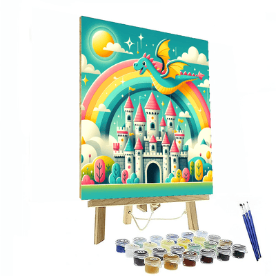 Magic Kingdom Paint By Numbers Art