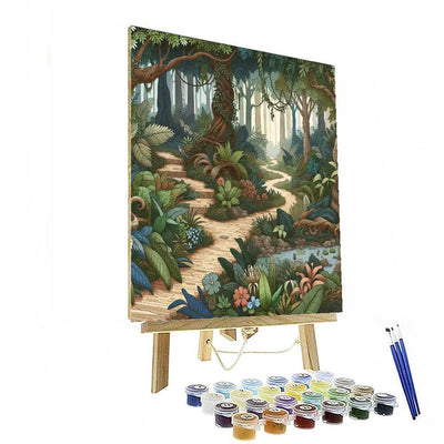 The Mysterious Forest Painting By Numbers Kit