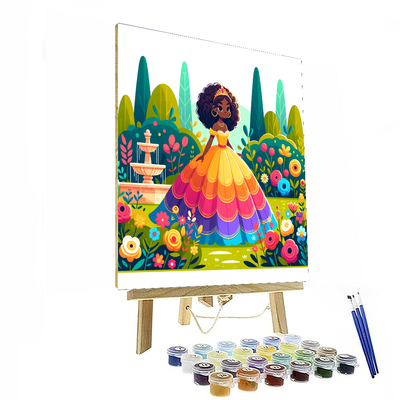 Fairy Tale Princess Garden DIY Paint By Numbers