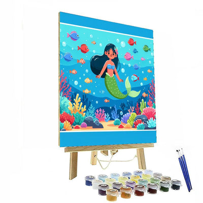 Under The Sea: Mermaid Kingdom Paint By Numbers Kits