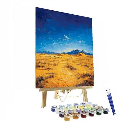 Silk Road's Gobi Desert Paint By Numbers Kits