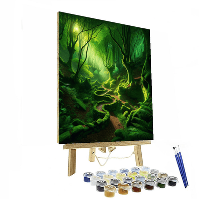 Celtic Enchanted Woods Paint By Number