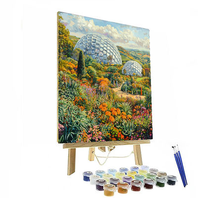 The Eden Project - Cornwall Painting Number Kit