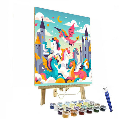 Mythical Creature Wonderland Paint By Color