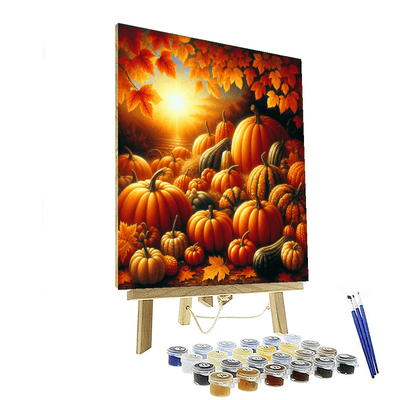 Autumn Harvest Splendor Number Painting