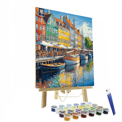 Nyhavn Canal DIY Paint By Numbers