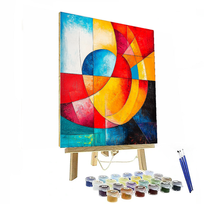 Wassily Kandinsky Inspired Harmony Of Color  Painting By Numbers Kit